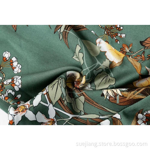 Women's Causal Flower Printed Sling Mini Lace Dress